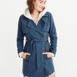 Abercrombie & Fitch Drapey Trench Coat (S)